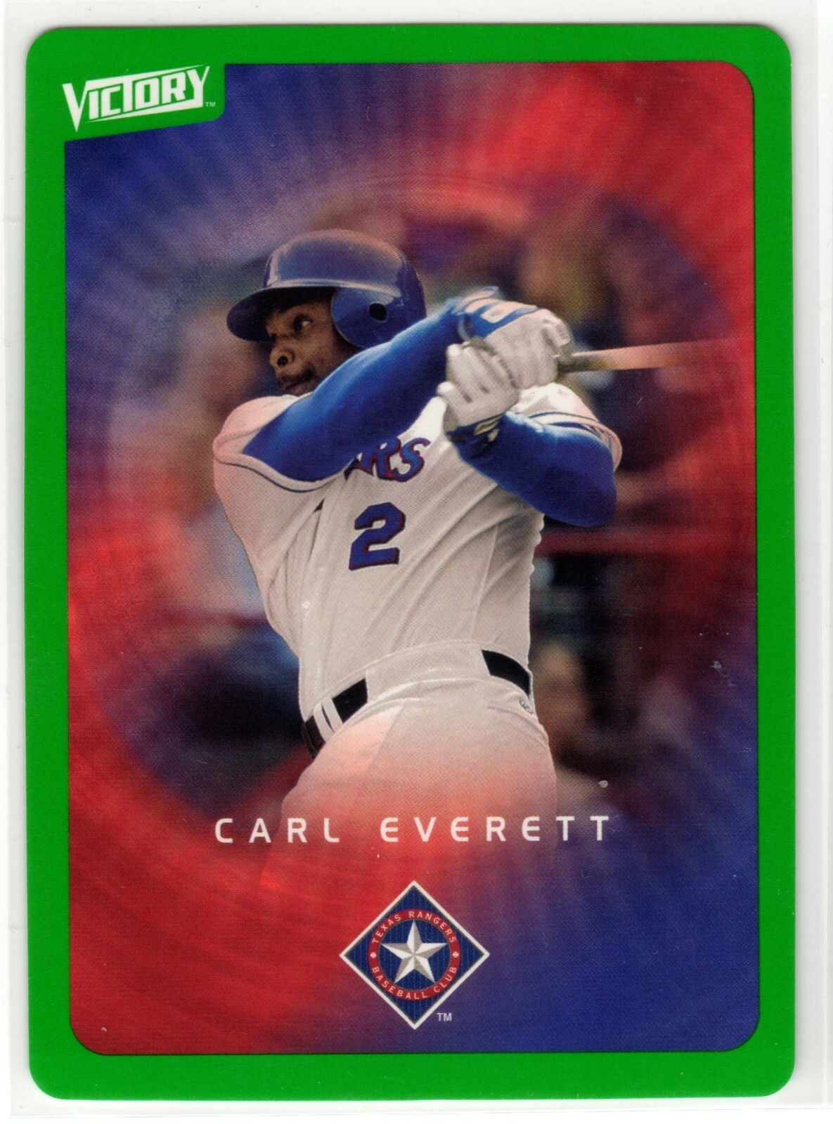 2003 Upper Deck Victory Carl Everett #93 Tier 1 Green FREE Shipping