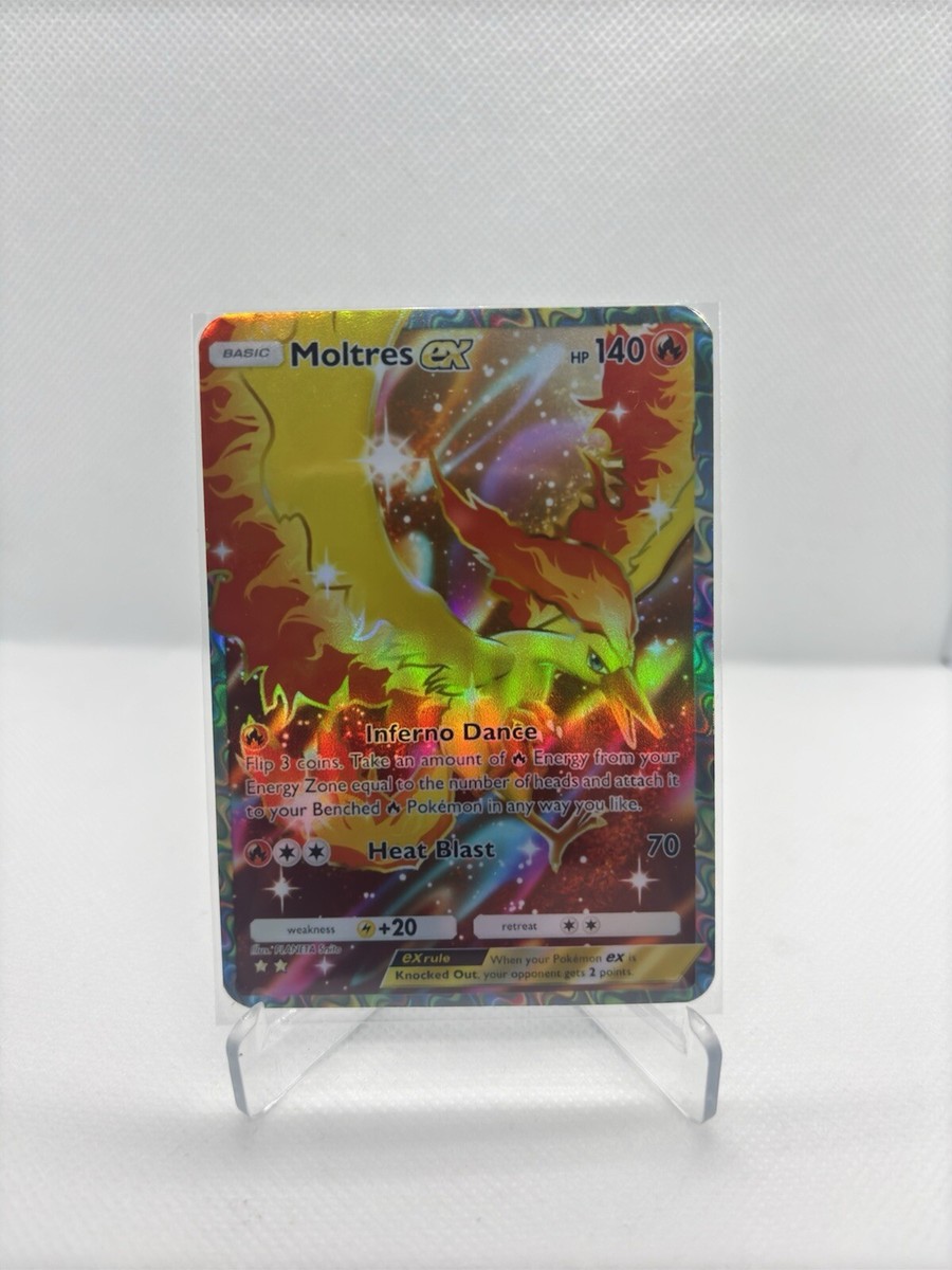Moltres Ex Custom Made Pokemon Tcg Pocket Card
