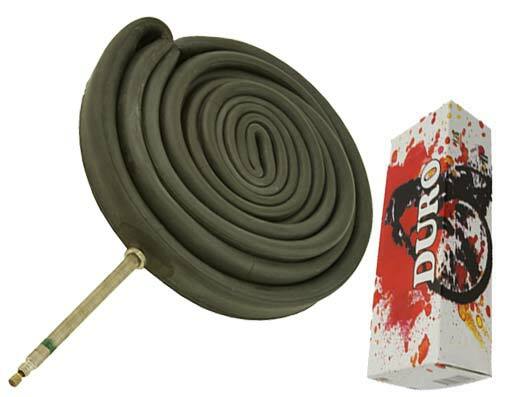 Rubber Bike Duro Inner Tube Duro 700 x 25c/28c 80mm Heavy Duty Presta/Valve.