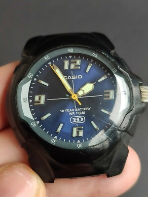 CASIO HD 2719 MW-600 Black Tone Quartz Analog Men's Watch New
