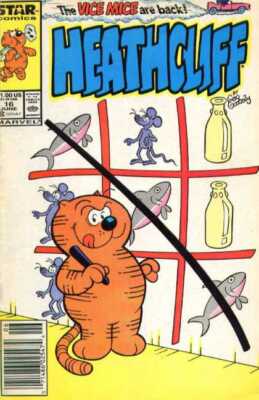 Heathcliff #16 Comic 1987 - Marvel Comics - Star Comics - Cat