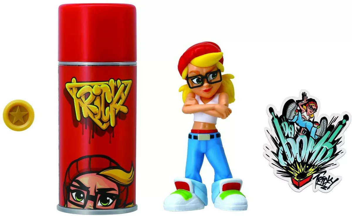 Subway Surfers - Sub Surf Spray Crew - Tricky Action Figure (4)