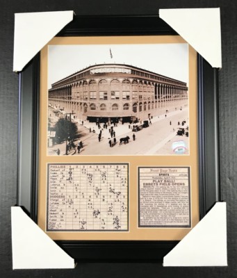 Ebbets Field Photo 8x10 – 1913 First Game At New Stadium – Brooklyn Dodgers Flatbush