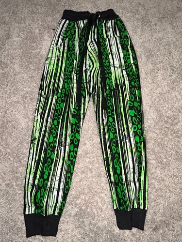 Vintage Hand-sewn Joggers African Print Joggers Stylish+Comfortable Size 8 Kids - Picture 3 of 3