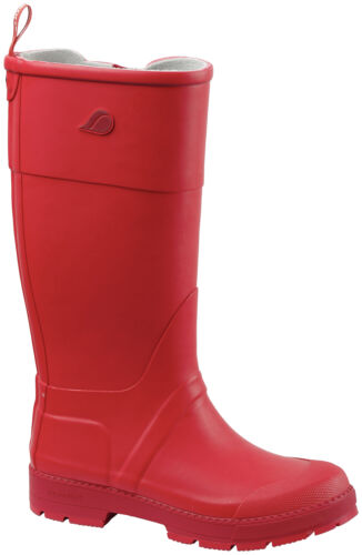 Stivali Gomma Didriksons Koster Women's Rubber Boots rossi antivento impermeabili - Foto 1 di 2