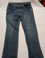Wranglers Jeans Boys Size 16 Husky Classic Straight Adjustable Waist Blue Denim