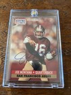 Joe Montana Signed NFL Pro Set Football Card Psa Dna Coa Autographed 49ers