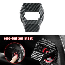 Carbon Fiber Car Engine Start Stop Push Button Switch Cover Trim Accessories Us Carbon Fiber Car Engine Start Stop Push Button Switch Cover Trim Accessories Us