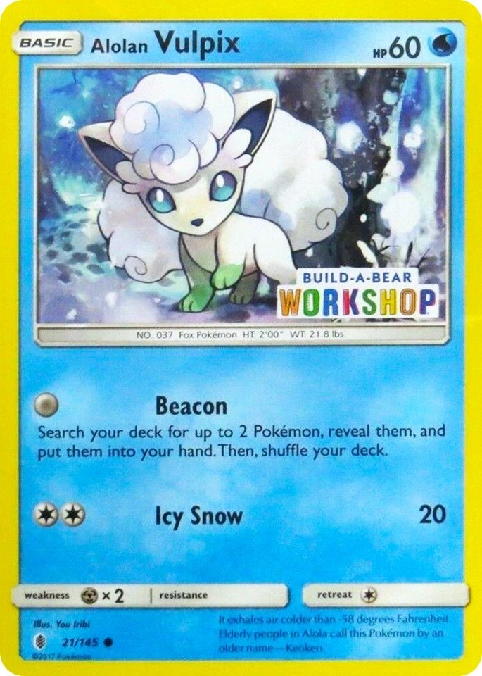 Alolan Vulpix 021/145 Miscellaneous Cards & Products