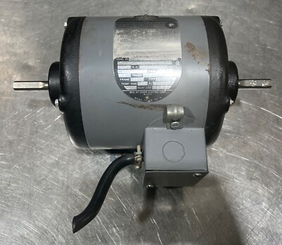 Moteur De Meuleuse De Banc Delta Rockwell 7" – Avec Base – 3 Phases – NON TESTÉ