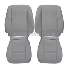 For 2000 to 2007 Toyota Sequoia Driver Passenger Bottom Top Seat Cover Gray