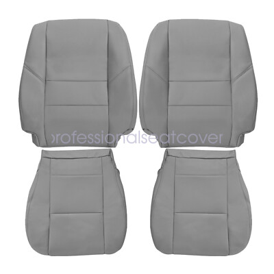 #ad For 2000 to 2007 Toyota Sequoia Driver Passenger Bottom Top Seat Cover Gray $21.49