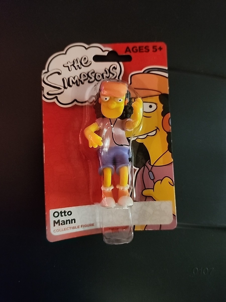 New The Simpsons Otto Mann Figure 3 1/2 Inches Tall | eBay