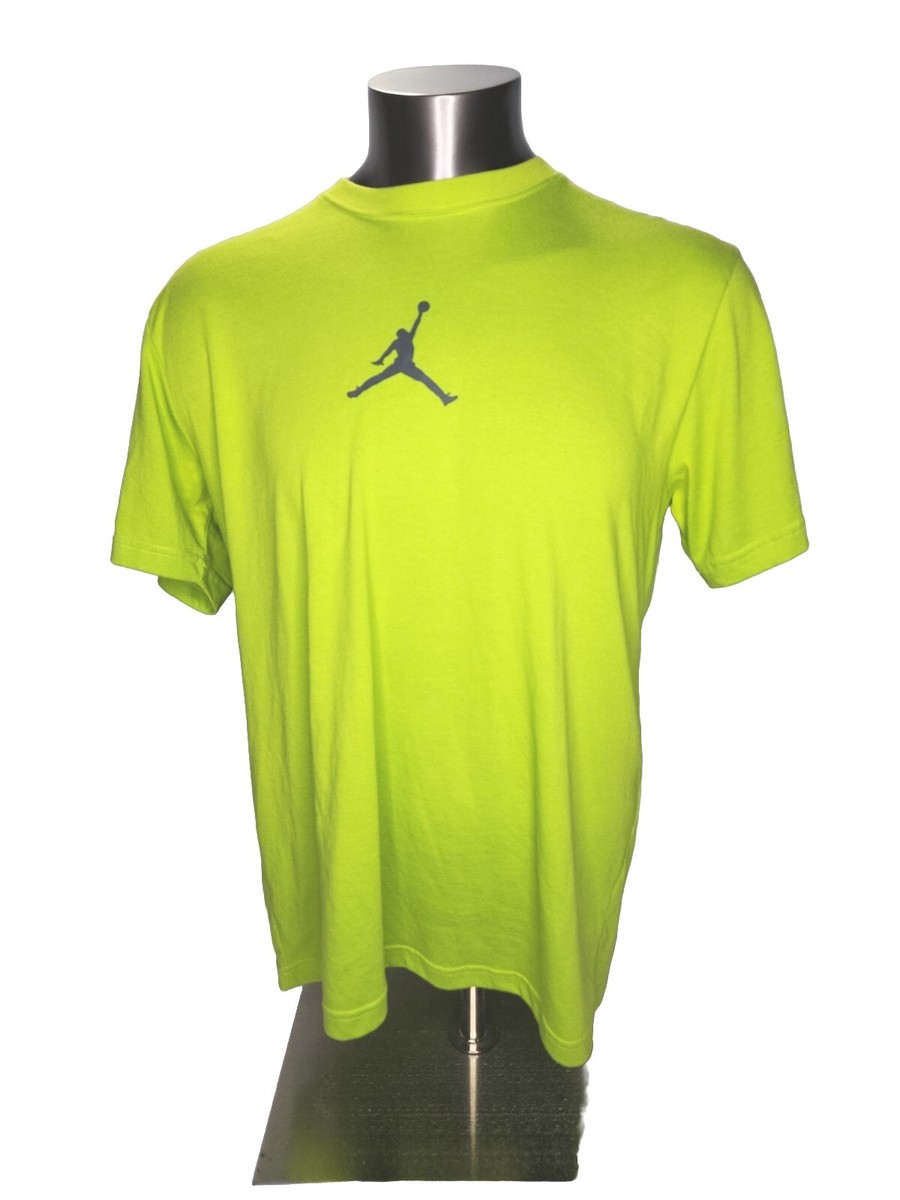 lime green jordan shirt