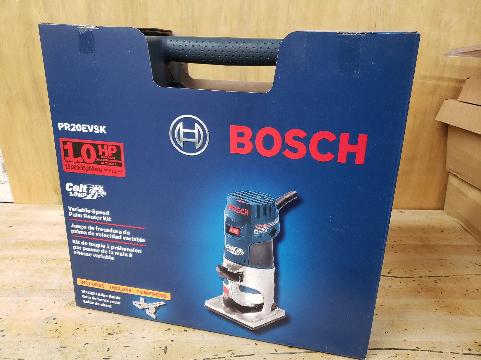 Bosch PR20EVSK Colt 1 HP 5.6A Variable 