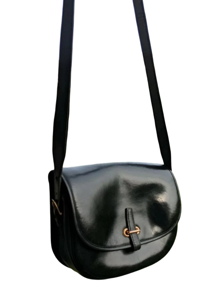 Hermes Paris, sac balle de Golf vintage, nettoyé et bordures refaites par Hermès - Photo 1/4