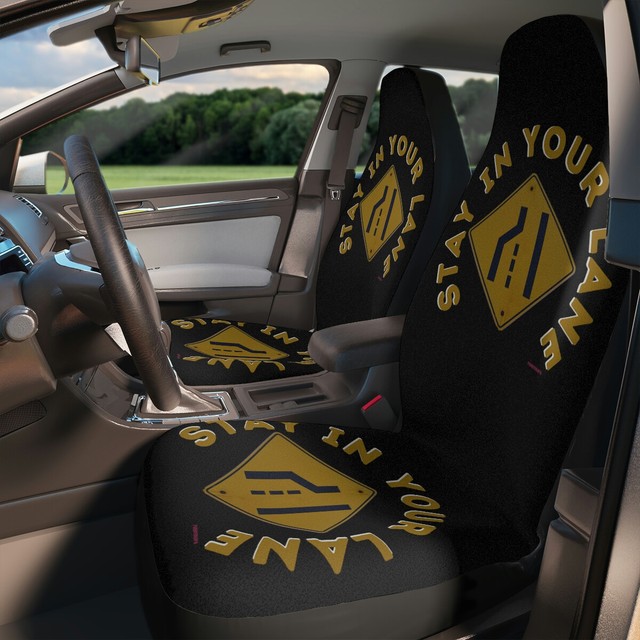 Stay In Your Lane Car Travel Auto Vehicle Accessories Trending Viral Seat Covers TR11585 Stay In Your Lane Car Travel Auto Vehicle Accessories Trending Viral Seat Covers TR11585