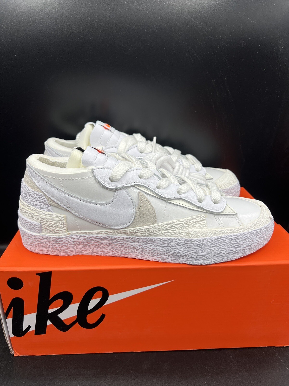 SACAI X NIKE Nike Blazer Low x Sacai Sail taglia 5 uomo donna 6 5 NUOVO OG TUTTE (DM6443 100)