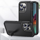 Hybrid Hülle Für iPhone 16 16e 15 14 13 12 11 Pro Max Handy Schutz Case Outdoor