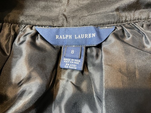 Neu mit Etikett Ralph Lauren Mädchen schwarz Tüll Lagenlook Perlen Rock Gr. 8 - Bild 6 von 7