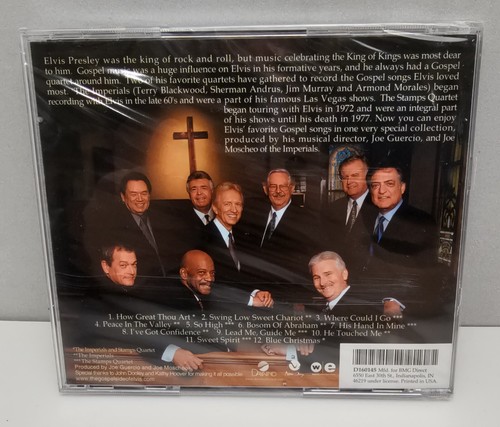 The Gospel Side of Elvis Imperials & Stamps Quartet CD Southern Gospel Music NEW - Picture 2 of 3