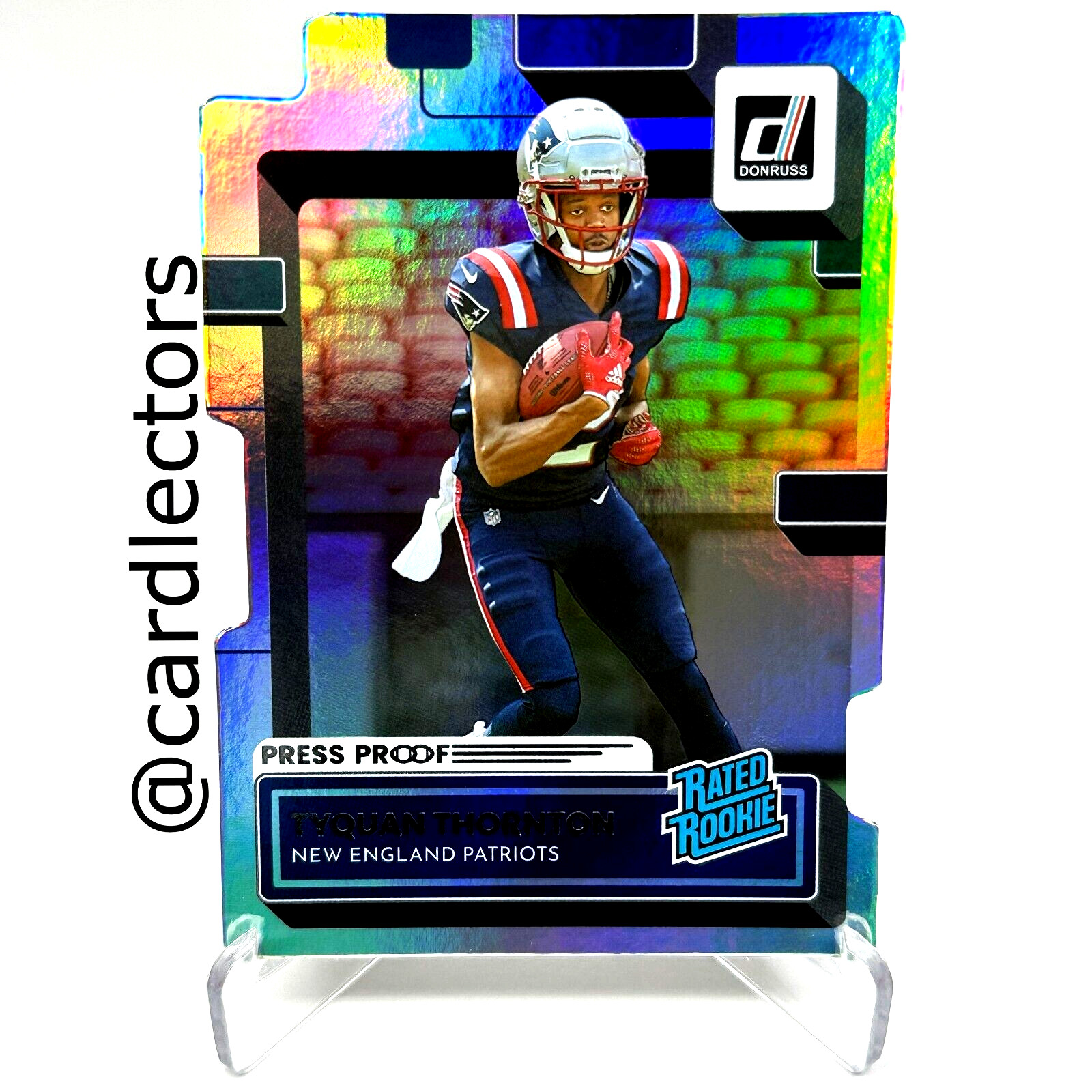2022 Donruss TYQUAN THORNTON #322 RC Rated Rookie Press Proof Silver Die-Cut /75
