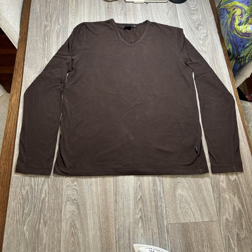 Hugo Boss Sweater Mens Cotton Lightweight Long Sleeve Shirt Smart