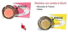 VANESSE Ceretta depilatoria a caldo in dischi con Pentolino Delicata 100 gr