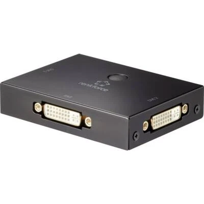 Renkforce 2 Port DVI-Switch bidirektional verwendbar Full HD 1080p @ 60 Hz