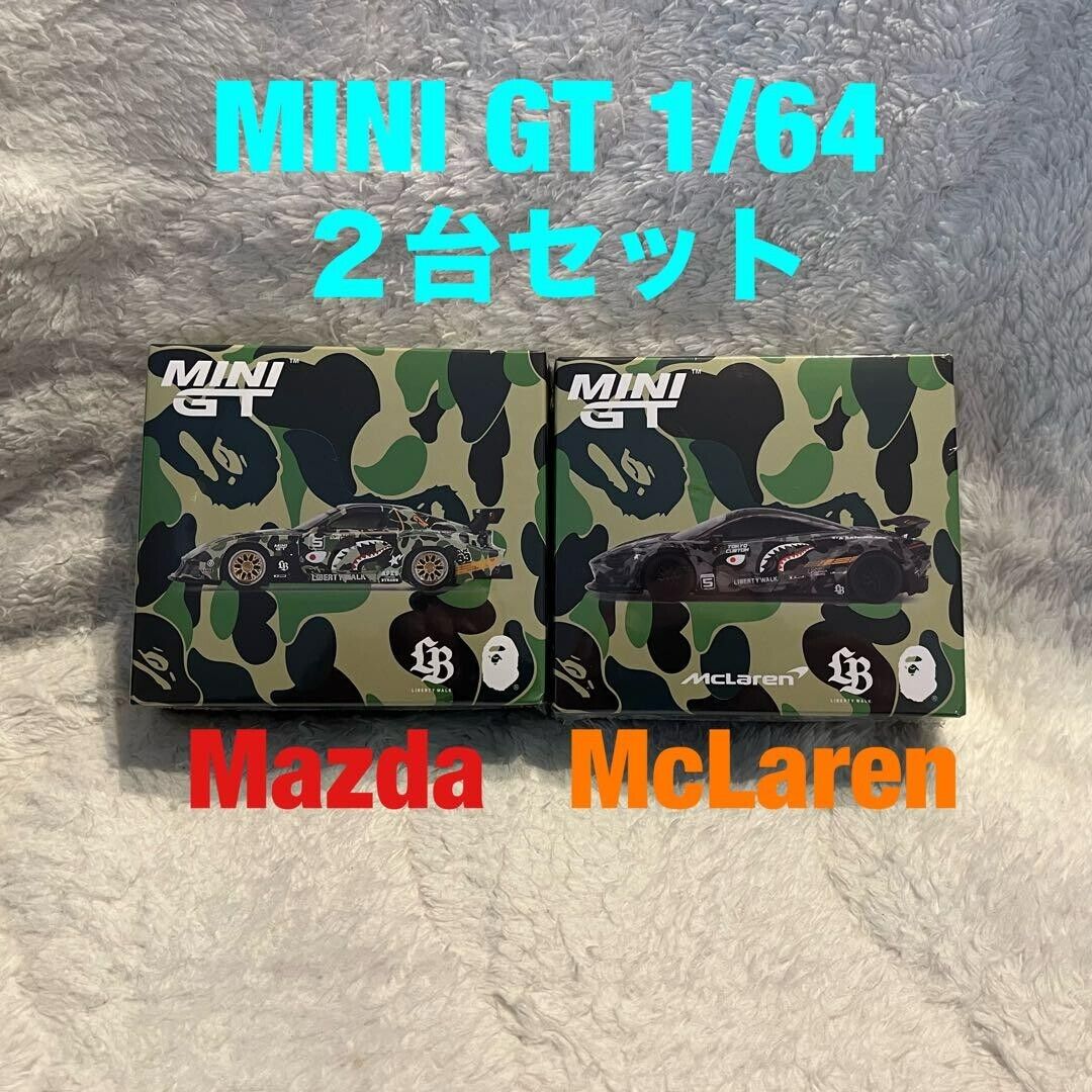 A BATHING APE BAPE x LBWK MINI GT ABC CAMO FD RX7&MCLARREN 1 A BATHING APE BAPE x LBWK MINI GT ABC CAMO FD RX7&MCLARREN 1