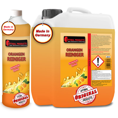 Orangenreiniger | 5 + 1 Liter SET | Konzentrat | Allzweckreiniger