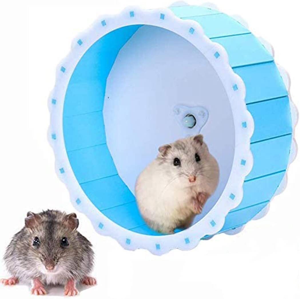 WBYNB Rueda de Ejercicio Silenciosa, Hámster para Mascotas Rueda, Juguete de la