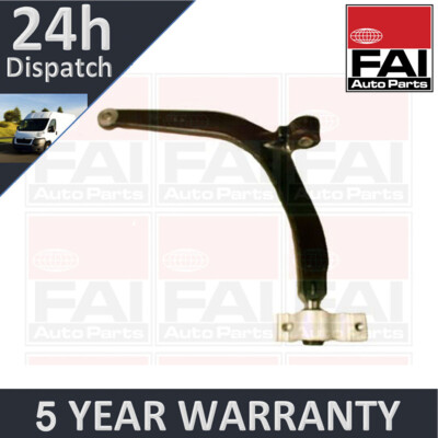 Track Control Arm Front Left Lower FAI Fits Peugeot 406 1995-2004 3520C0