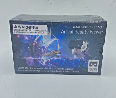 Virtual Reality Viewer 3D Tru-Lens By Immersiverse VR IM-1001 Smartphone Google