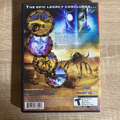 JAK 3 completo con manual Greatest Hits (Sony PLAYSTATION 2, PS2, 2004) - Probado - Imagen 2 de 3