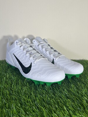 Size 15 WIDE Nike Alpha Menace Pro 2 Mid Oregon Ducks PE Football Cleats White Size 15 WIDE Nike Alpha Menace Pro 2 Mid Oregon Ducks PE  main image 2