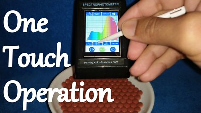 Latest Color Analyzer CIELAB Color Meter Portable Colorimeter Spectrophotometer 