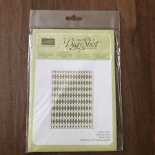 Stampin Up Big Shot Argyle 127750 Textured Impressions Embossing Folder