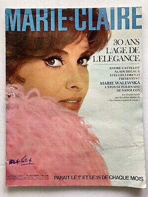 Marie Claire Old Magazine French No 39 - 1937