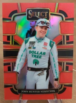 2024 Select Grandstand Red Prizm 109/149 John Hunter Nemechek