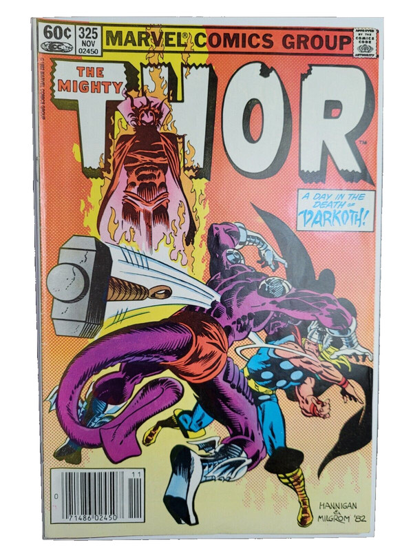 Thor #325 Mephisto; Markoth; Tales of Asgard Newsstand Edition 1982