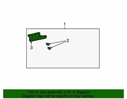 Подлинный задний фонарь в сборе правый для GM 1999-2005 Pontiac Grand Am 22612876 - Изображение 2 из 2