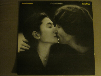 JOHN LENNON & YOKO ONO DOUBLE FANTASY LP '80 GEFFEN GHS 2001 POP