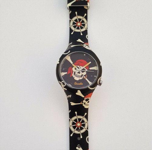 DOODLE WATCH OROLOGIO TESCHIO OSSA TIMONE art DOSK 004 | eBay