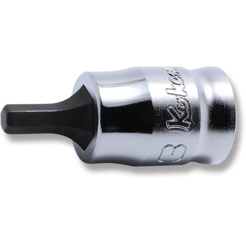Koken 2010MZ.25-3 Bit Socket 3 MM 6 Point 25 MM Z-Series 1/4 Sq