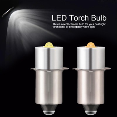 1Stk P13.5S DC6V-24V LED Upgrade Birnen Weiß Maglite Taschenlampe 6500K 