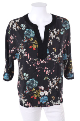 cache cache Blouse with 3/4 Sleeve M black multicolor