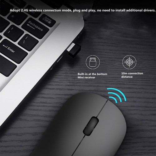 Original Lenovo 2.4G Wireless Mouse Mice X820W With Mouse Pad Gift For Pc Laptop - Picture 7 of 9