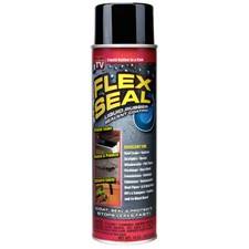 Flex Seal Colors Jumbo Can Liquid Rubber Spray Sealant Coating, 14 oz, Black