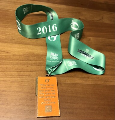 2016 Hartford Marathon Foundation O Hartford Irish Run 5K Finishers Medal HMF CT